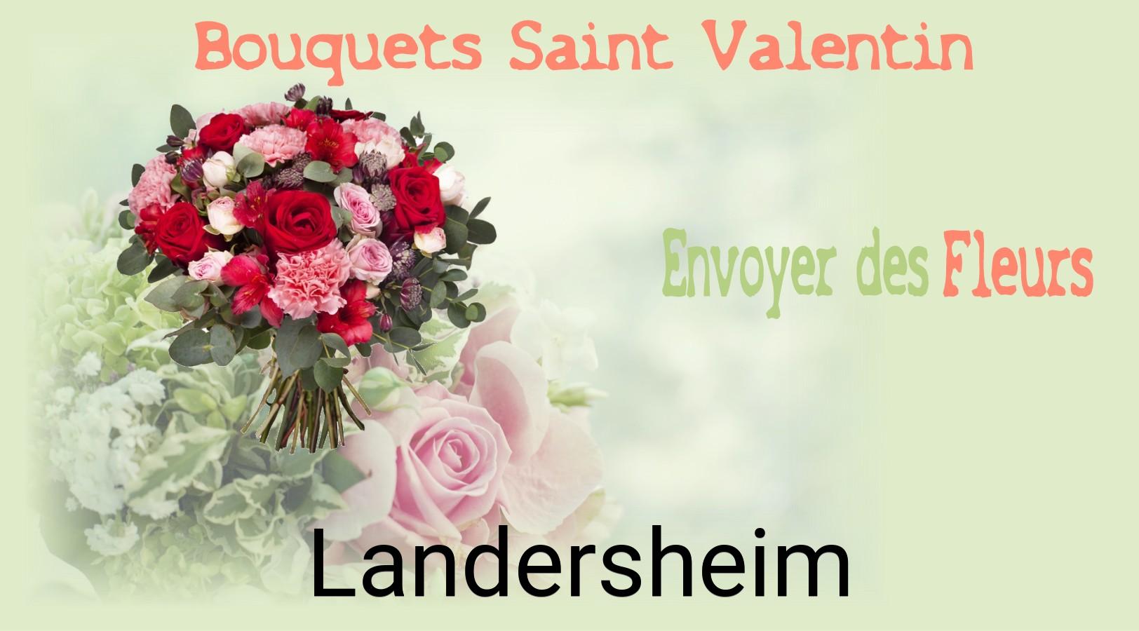 Roses de Saint-Valentin livrées à Landersheim